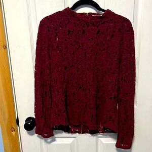 3/$20 justfab lace  shirt